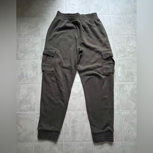 Garage Green Cargo Sweatpants Size Medium